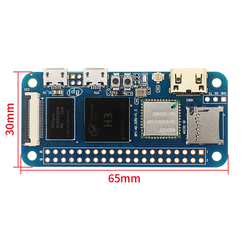 Banana Pi M2 Zero BPI-M2 Zero  - Turing Pi 2 avis et prix